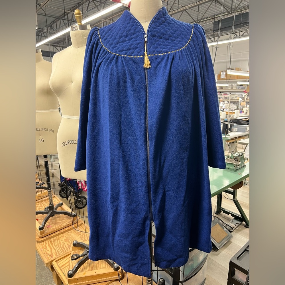 Vintage House Robe 1X - Picture 2 of 12